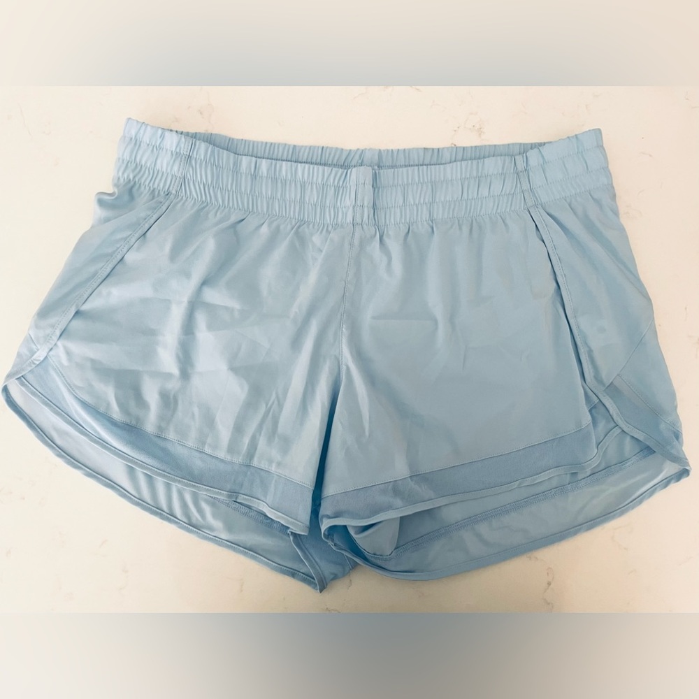 Athleta Mesh Racer Run Shorts 4”